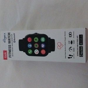 ITEK bluetooth fitness smart watch with heart rate monitor. NEW OPEN BOX